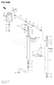 DF115T From 11501F-880001 (E03)  2008 drawing FUEL INJECTOR (K1,K2,K3,K4,K5,K6,K7,K8,K9,K10,011)