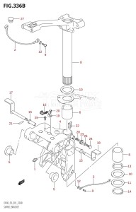 DF50 From 05001F-880001 (E01 E40)  2008 drawing SWIVEL BRACKET (K1,K2,K3,K4,K5,K6,K7,K8,K9,K10)