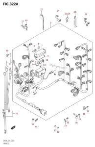 DF300Z From 30002Z-010001 (E01 E40)  2010 drawing HARNESS