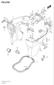 14003Z-610001 (2016) 140hp E11 E40-Gen. Export 1-and 2 (DF140AZ) DF140AZ drawing SIDE COVER (DF115AT:E40)