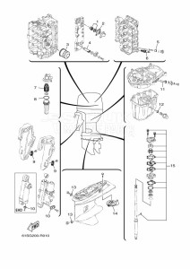 FT50CETX drawing MAINTENANCE-PARTS