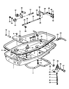 DT20 From 2002-200001 ()  1982 drawing LOWER COVER