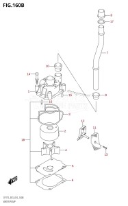 DF175Z From 17502Z-610001 (E03)  2016 drawing WATER PUMP (DF150TG:E03)