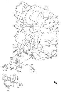 DT60 From 06002-751001 ()  1997 drawing THROTTLE LINK