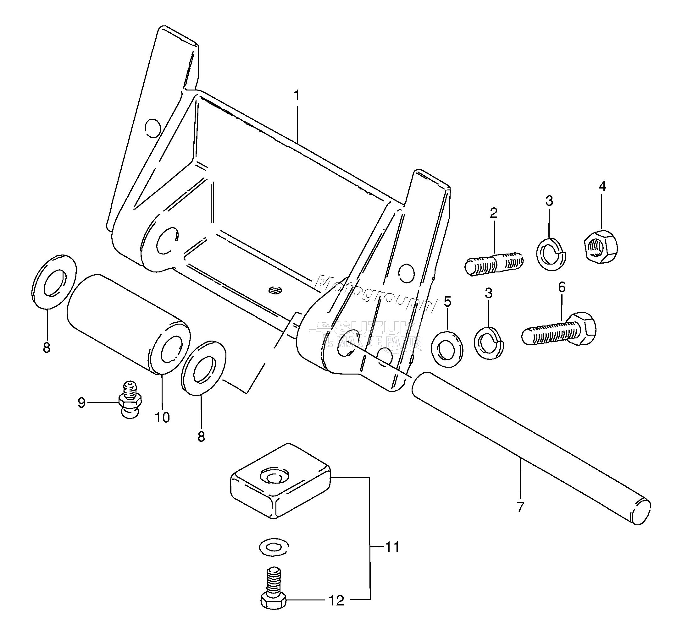 OPT : CYLINDER SUPPORT (DT60WM MODEL:94)