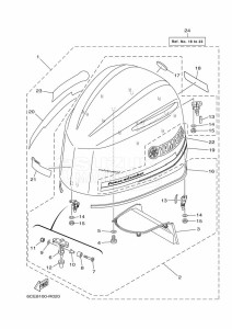 F300NCA2-2019 drawing FAIRING-UPPER