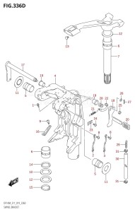 DF115AST From 11504F-910001 (E03)  2019 drawing SWIVEL BRACKET (DF115AST)