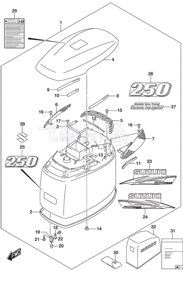 Engine Cover (Black)