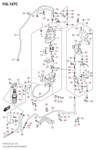 DF350A From 35001F-710001 (E03)  2017 drawing FUEL PUMP /​ FUEL VAPOR SEPARATOR