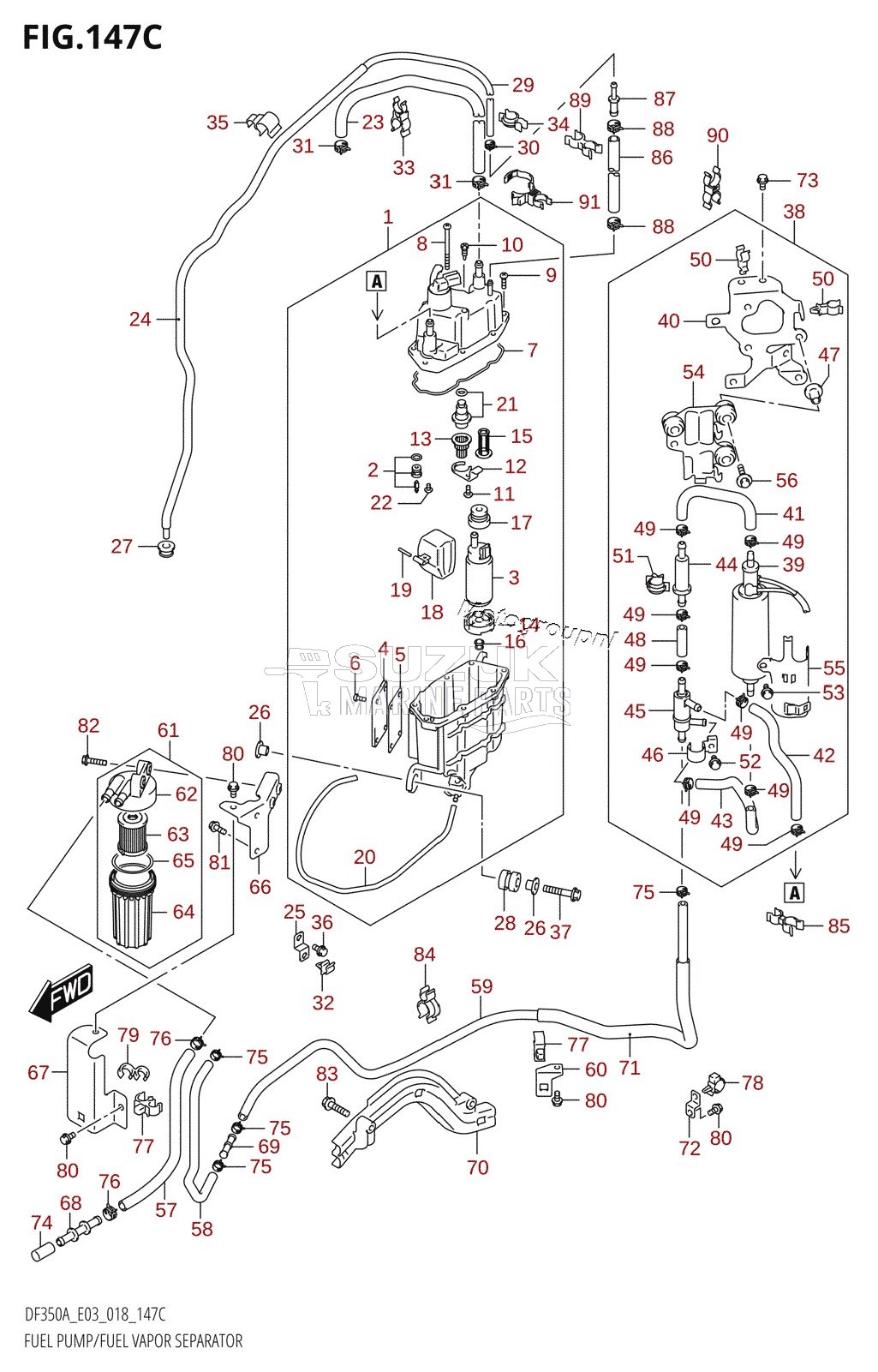 FUEL PUMP /​ FUEL VAPOR SEPARATOR