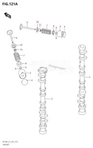 DF140AZ From 14003Z-610001 (E11 E40)  2016 drawing CAMSHAFT