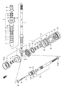 DT150STCL From 15002-971001 ()  1999 drawing TRANSMISSION