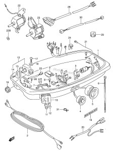 DT75MQ From 07501-801001 ()  1988 drawing HARNESS (TC)