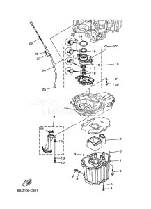 F200AETX drawing VENTILATEUR-DHUILE