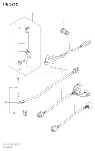 DF175Z From 17502Z-210001 (E01 E40)  2012 drawing OPT:HARNESS (DF150Z:E01)