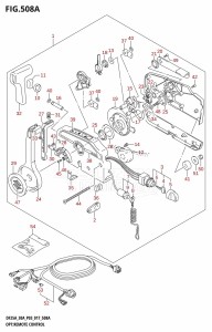 DF30A From 03003F-710001 (P40)  2017 drawing OPT:REMOTE CONTROL (DF25A:P03)