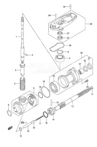 Outboard DF 40A drawing Transmission