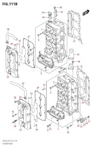 DF200Z From 20002Z-910001 (E01 E40)  2019 drawing CYLINDER HEAD (DF250T,DF250Z)