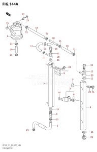 DF100 From 10002F-010001 (E03)  2010 drawing FUEL INJECTOR