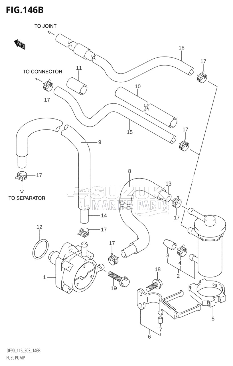 FUEL PUMP (K6,K7,K8,K9,K10,011)