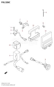 DF80A From 08002F-310001 (E03)  2013 drawing PTT SWITCH /​ ENGINE CONTROL UNIT (DF90A:E03)