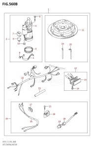 DF15 From 01502F-510001 (P03)  2005 drawing OPT:STARTING MOTOR (K5,K6,K7,K8,K9,K10,011)