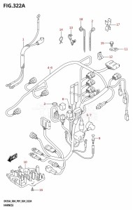 DF30A From 03003F-440001 (P01 - P40)  2024 drawing HARNESS (DF25A,DF30A,DF30AQ)