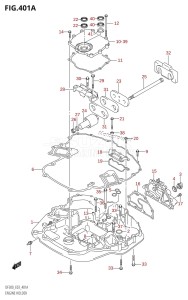 DF300 From 30001F-880001 (E03)  2008 drawing ENGINE HOLDER