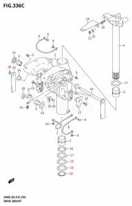 DF50A From 05003F-410001 (E03)  2014 drawing SWIVEL BRACKET (DF60A)