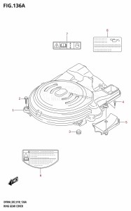 DF80A From 08002F-810001 (E03)  2018 drawing RING GEAR COVER