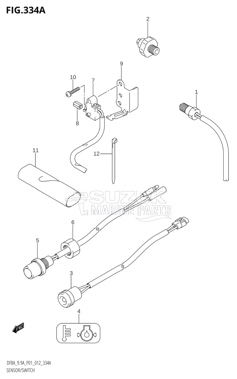 SENSOR / SWITCH (DF8A:P01)