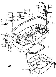 DT115 From 11502-011001 ()  1990 drawing LOWER COVER