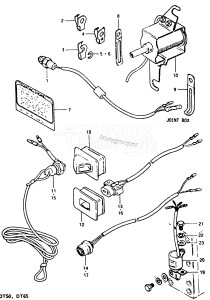 DT50 From 5001-200001 ()  1982 drawing ELECTRICAL (2)