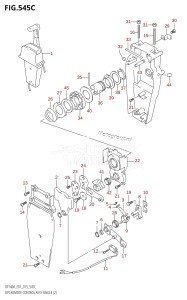 DF115A From 11503F-510001 (E01 E40)  2015 drawing OPT:REMOTE CONTROL ASSY SINGLE (2) (DF140AZ:E01)