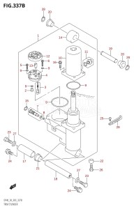 DF50 From 05001F-680001 (E03)  2006 drawing TRIM CYLINDER ((DF40T,DF50T):(K1,K2,K3,K4,K5,K6,K7,K8,K9,K10))