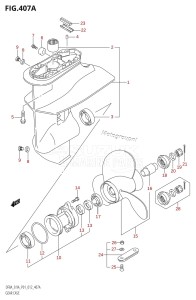 DF9.9A From 00994F-210001 (P01)  2012 drawing GEAR CASE