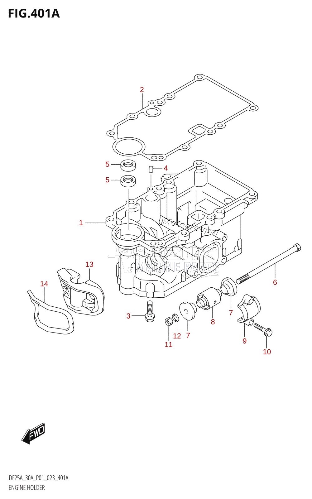 ENGINE HOLDER