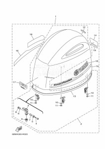 FL150FET drawing FAIRING-UPPER