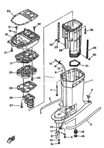 L250A drawing UPPER-CASING