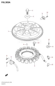 DF70A From 07003F-010001 (E03)  2010 drawing MAGNETO