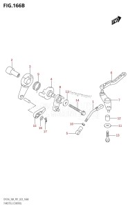 DF30A From 03003F-140001 (P01)  2021 drawing THROTTLE CONTROL (DF25AR,DF25AT,DF30AR,DF30AT)