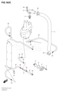 DF100A From 10003F-510001 (E03)  2015 drawing THERMOSTAT (DF115AZ:E03)