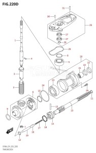 DF50A From 05003F-040001 (E01)  2020 drawing TRANSMISSION (DF60A:E01)