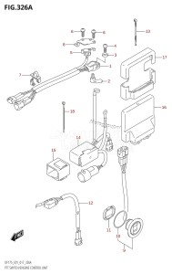 DF150Z From 15002Z-710001 (E01 E40)  2017 drawing PTT SWITCH /​ ENGINE CONTROL UNIT