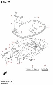 DF4A From 00403F-440001 (P03)  2024 drawing LOWER COVER (DF6A)