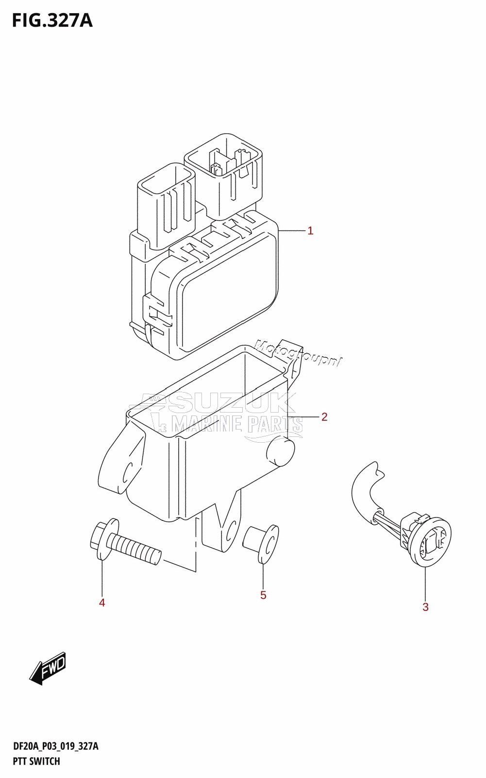 PTT SWITCH (DF9.9BT,DF20AT)