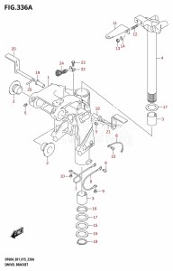 DF50A From 05004F-510001 (E01)  2015 drawing SWIVEL BRACKET (DF40A:E01)