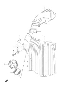 Outboard DF 140A drawing Silencer