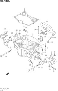 02503F-310001 (2013) 25hp E01-Gen. Export 1 (DF25  DF25Q  DF25R) DF25 drawing OIL PAN