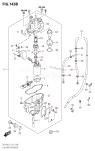 DF140BT From 14005F-240001 (E11 E40)  2022 drawing FUEL VAPOR SEPARATOR (E40)